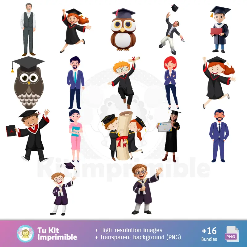 Personajes | Продвижение классов и текстур - Scrapbook и Party Kits