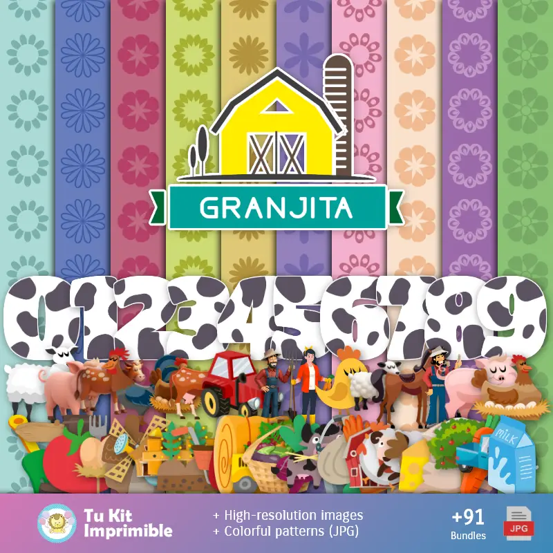 Fondos | Обои Granjita - цифровые декоративные бумаги