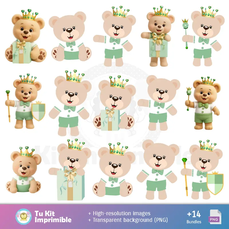 Обои Green Bear Digital Decor Papers