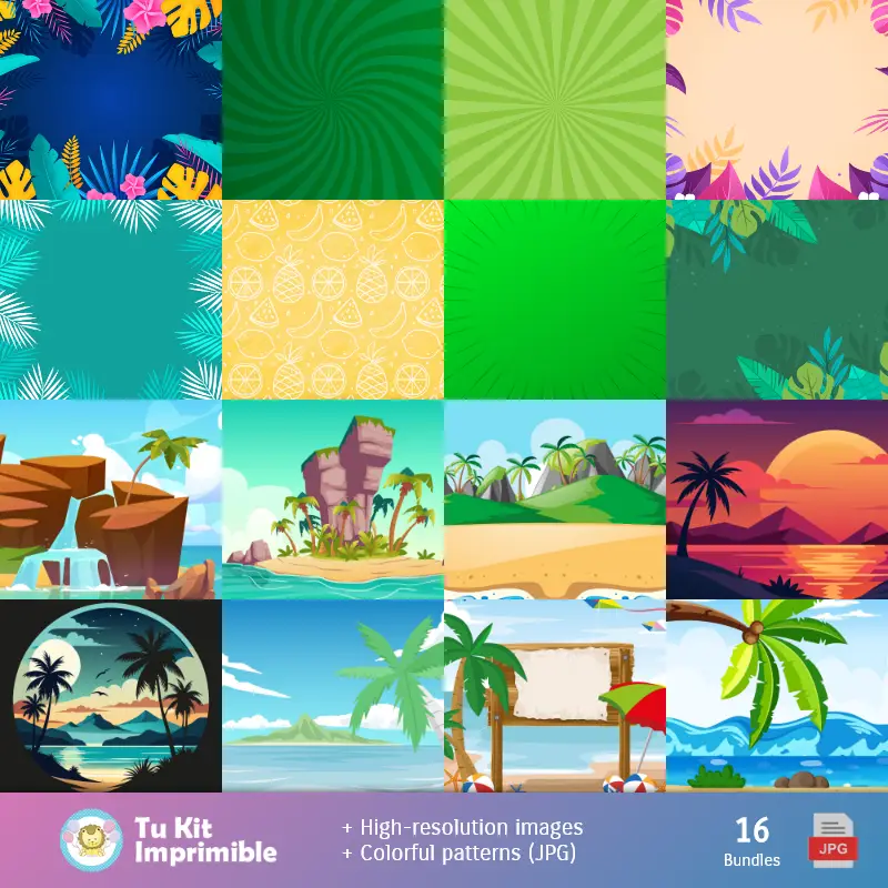 Fondos | carta da parati Fiesta Hawaii Aloha - Decorazioni digitali