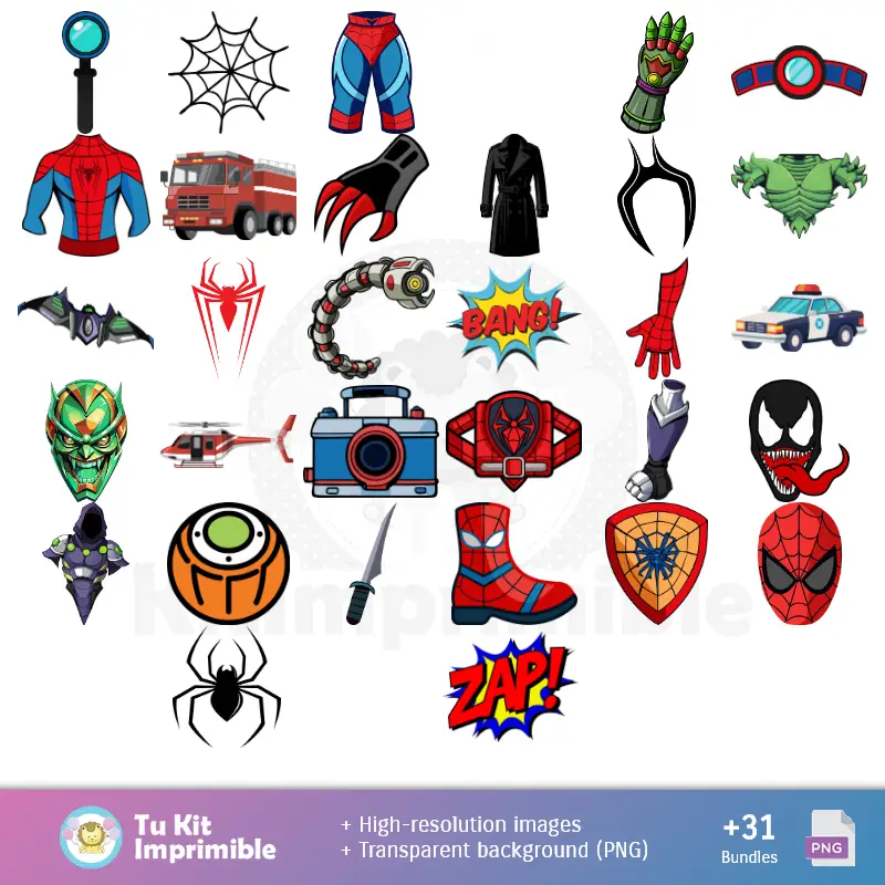 Accesorios | carta da parati Uomo Spider - Carte digitali per la decorazione