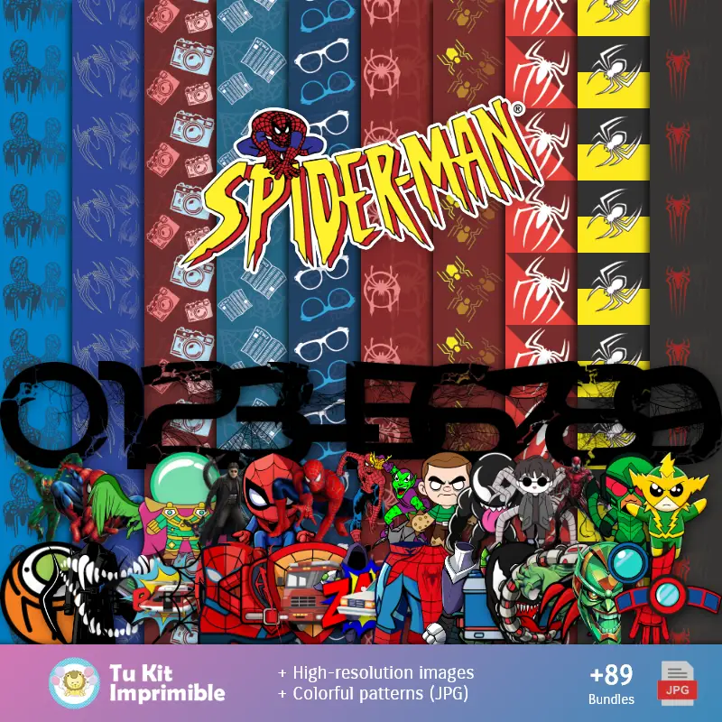 carta da parati Uomo Spider - Carte digitali per la decorazione