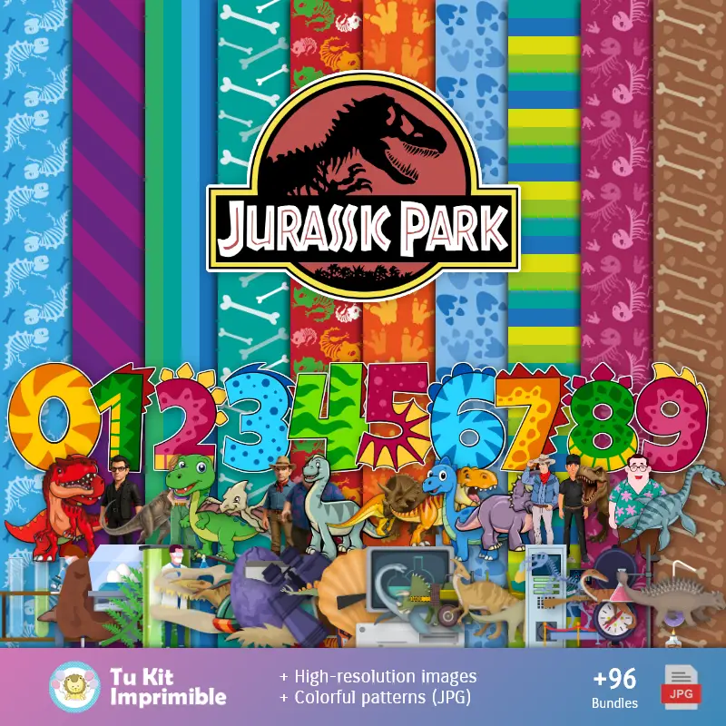 Jurassic Park Sfondi - Decorazioni digitali
