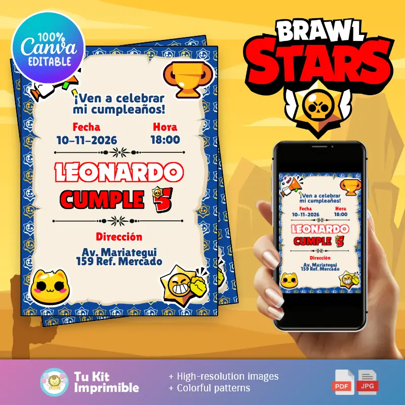 Patrones | Invitation Stellaire de Brawl Stars