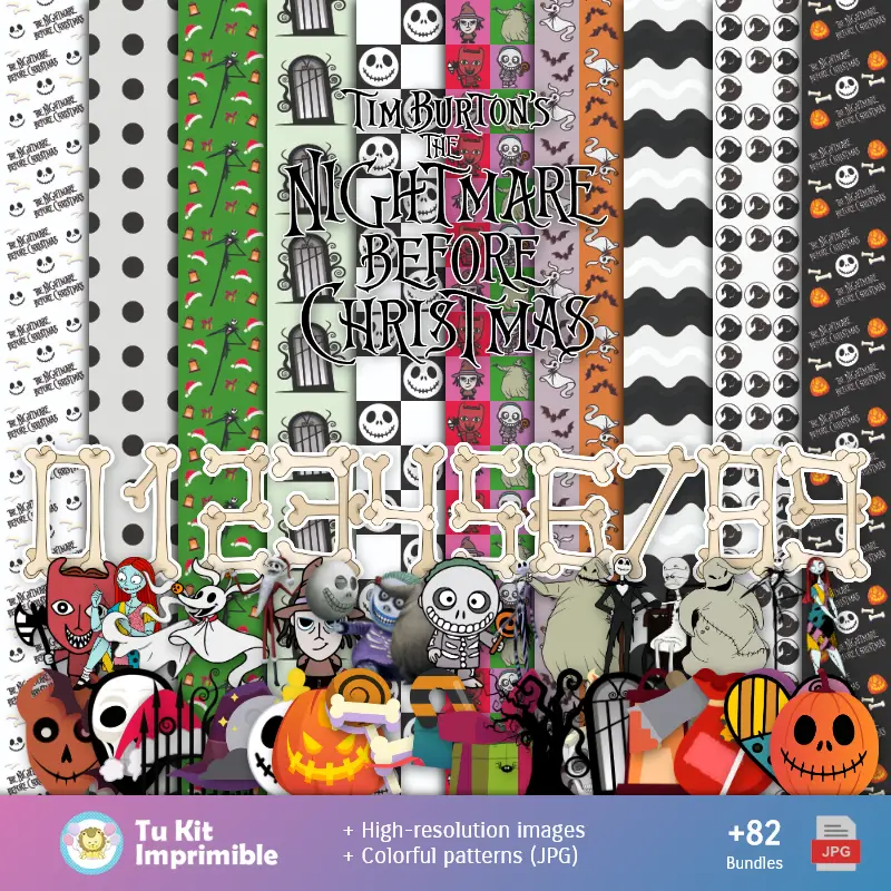 Sfondi Jack Skellington - Decorazione digitale