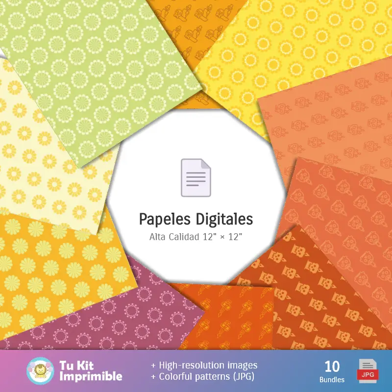 Collages | Journée des fondations des morts - Papiers de décoration numérique