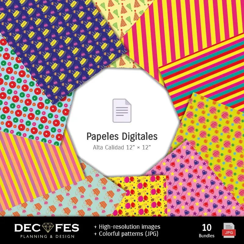 Accesorios | Joyeux livre d'anniversaire - Dessins imprimables pour les manuels