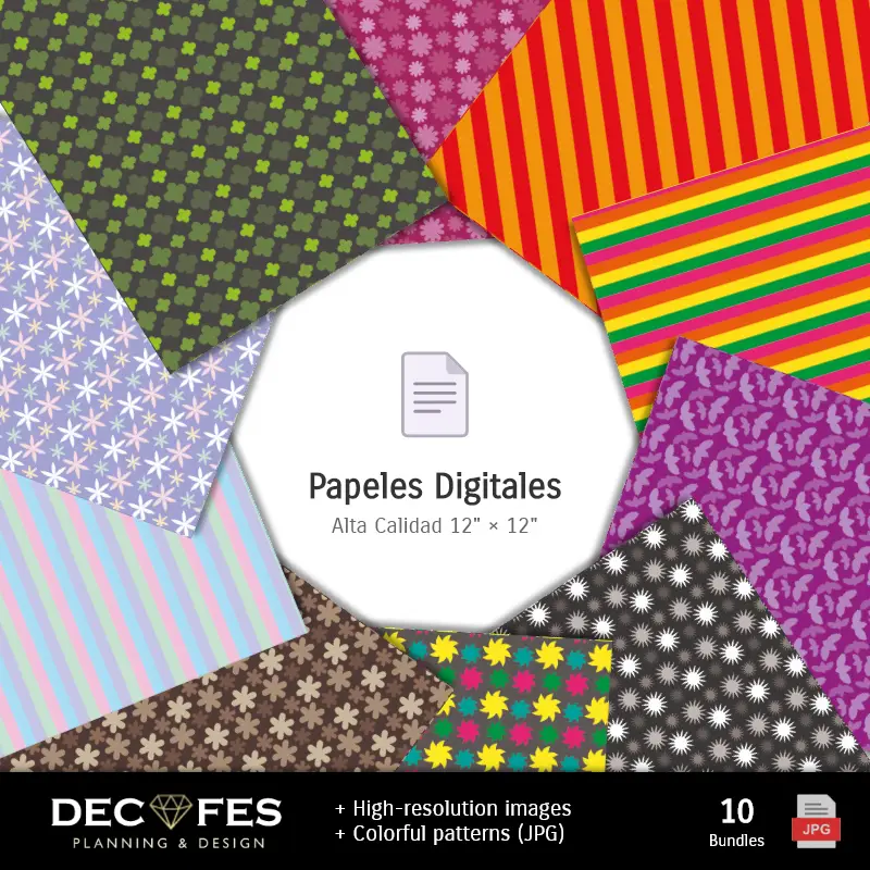 Collages | Papel Digital Jurassic Park - Imprimíveis para Scrapbook e DIY