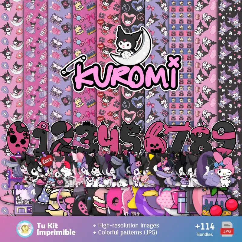 Accesorios | Kuromi Wallpapers - Digital Decor Papers