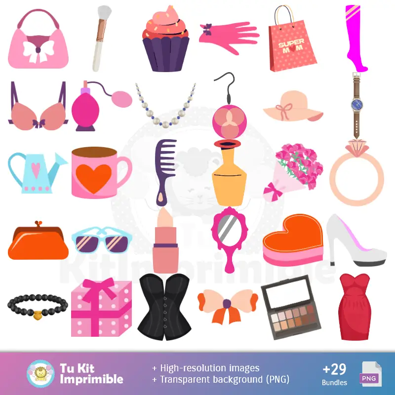 Accesorios | La fête des mères Contexte - Papiers numériques pour décoration