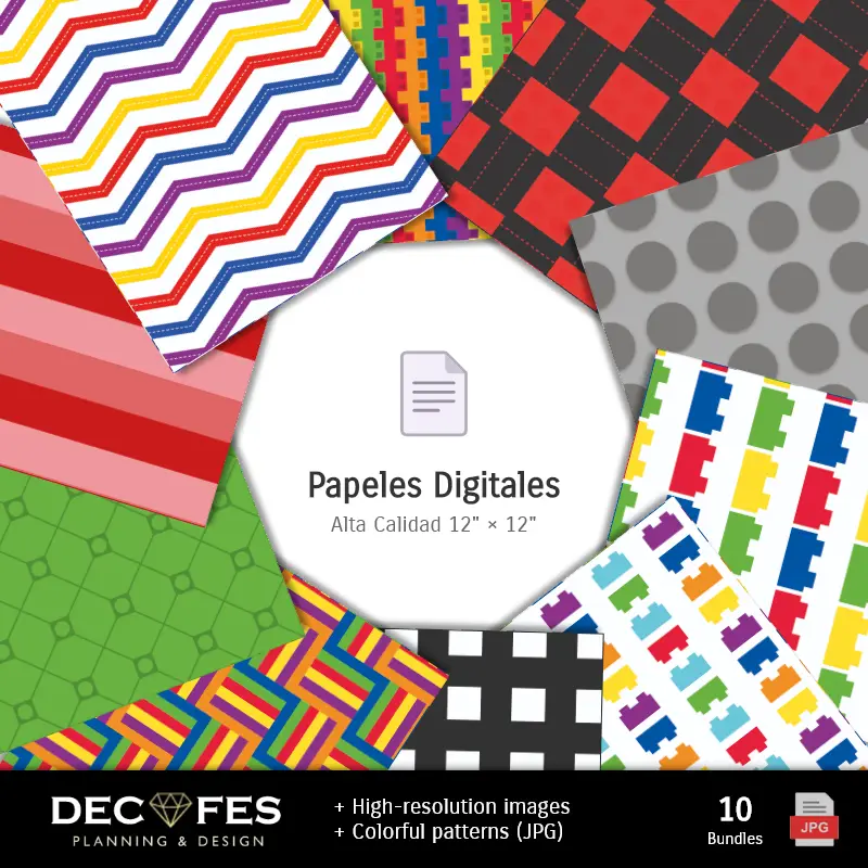 Personajes | Lego Digital Paper - Stampabile per Scrapbook e fai da te