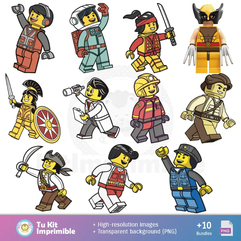 Fondos | Carta da parati Lego - Carta da Decoro Digitale