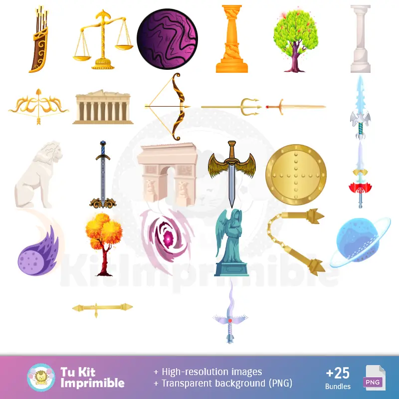 Accesorios | Les Chevaliers du Zodiac - Scrapbook et Kits de Fête