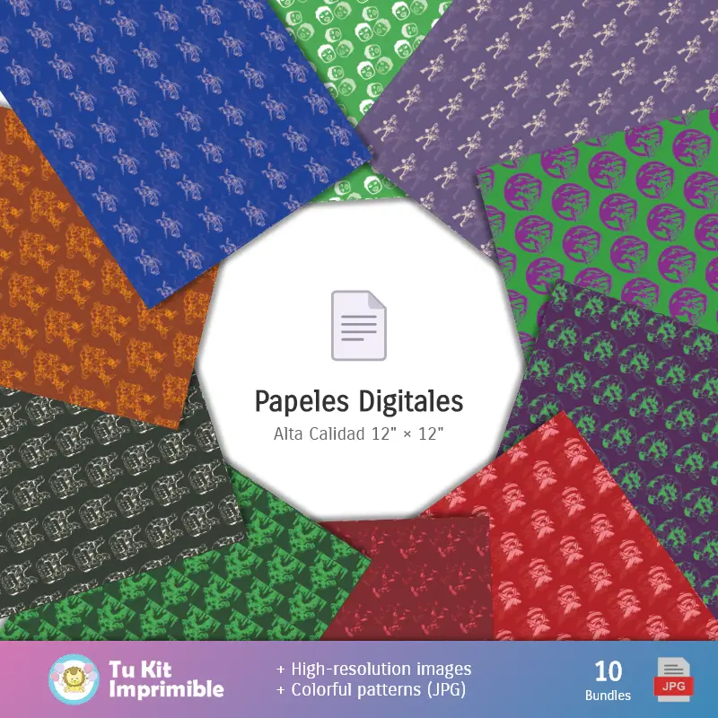 Les incroyables motifs et textures Hulk - Scrapbook et kits de soirée