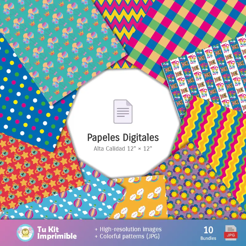 Collages | Les ours carinosites - Scrapbook et kits de fête