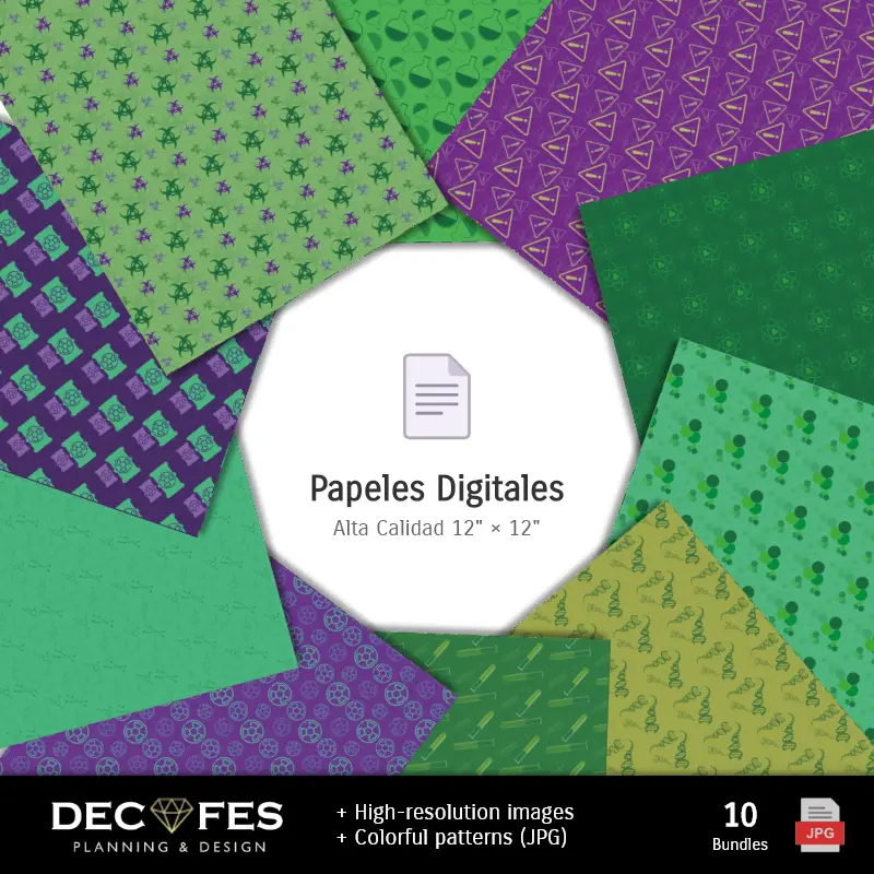 Collages | Papel Digital O Incrível Hulk - Imprimíveis para Scrapbook e DIY