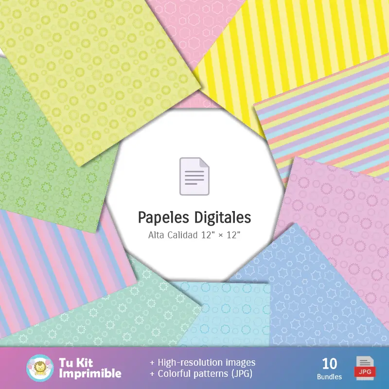 Personajes | LOL Surprise Funds - Digital Decor Papers