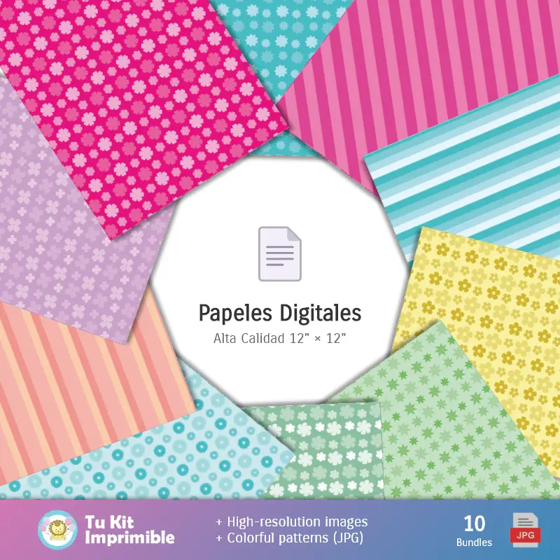 Números Temáticos | Modelli e texture a sorpresa LOL - Scrapbook e kit partito