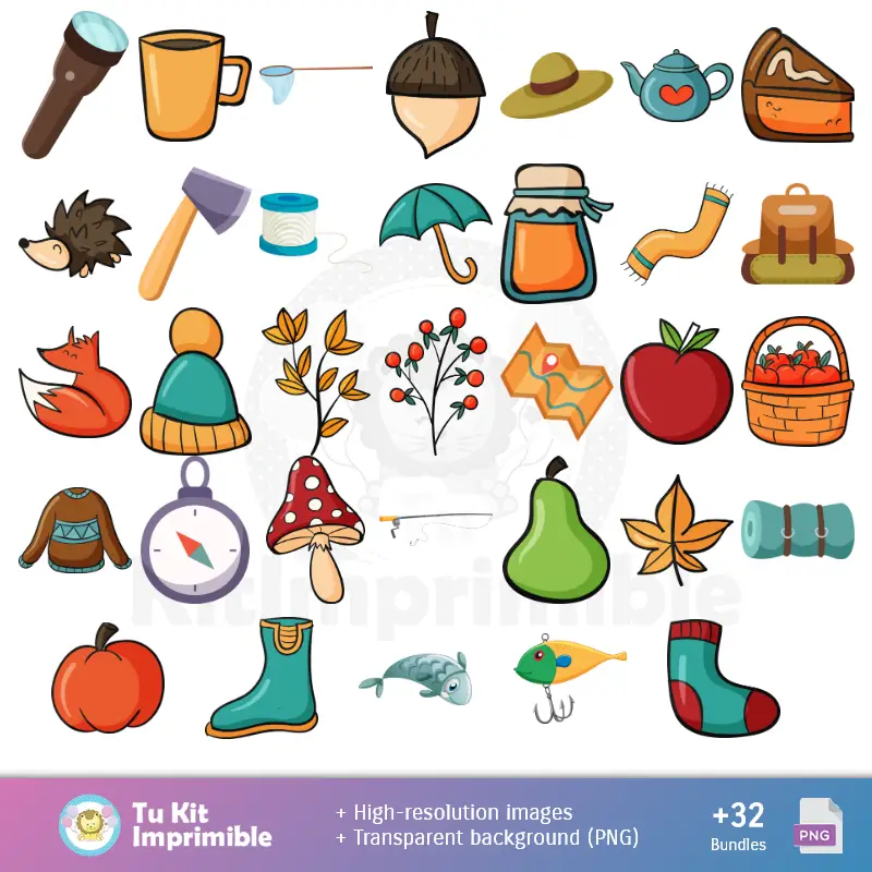 Accesorios | Fundos O Oso Yogi - Papeles Digitales para Decoração