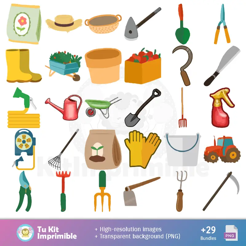 Accesorios | Patrões e Texturas Dia do Campesino - Kits de Scrapbook e Festas