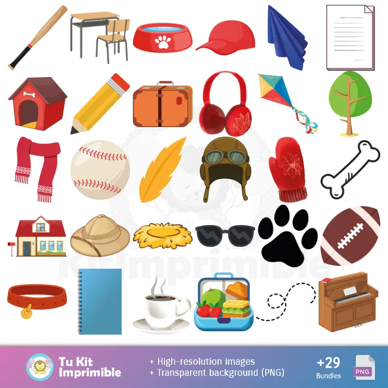 Accesorios | Motifs et textures Snoopy - Scrapbook et kits de fête