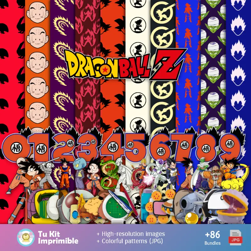 Fondos | 龙球 Z图案和纹理 -- -- 剪辑本和党用包