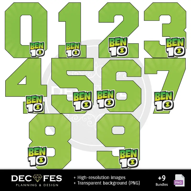 Personajes | Papel Digital Ben 10 - Imprimibles para Scrapbook y DIY