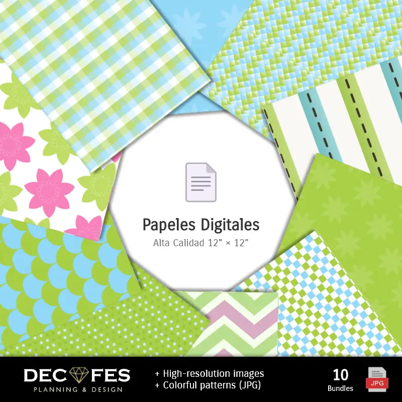 Personajes | Papel Digital Campanita Tinker Bell - Imprimibles para Scrapbook y DIY
