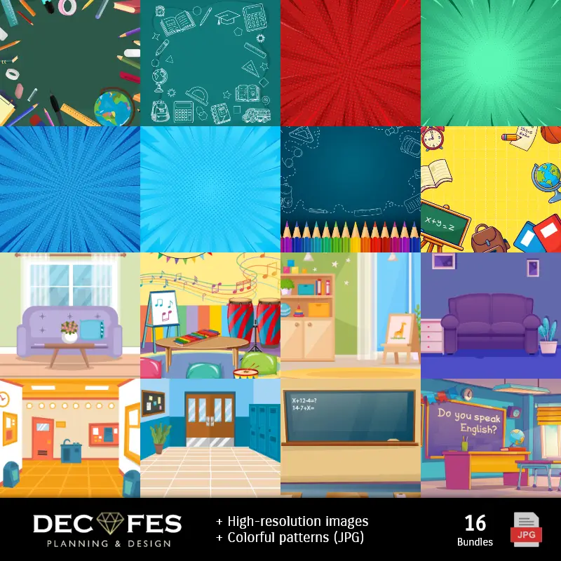 Personajes | Papel Digital Día del Niño - Imprimibles para Scrapbook y DIY