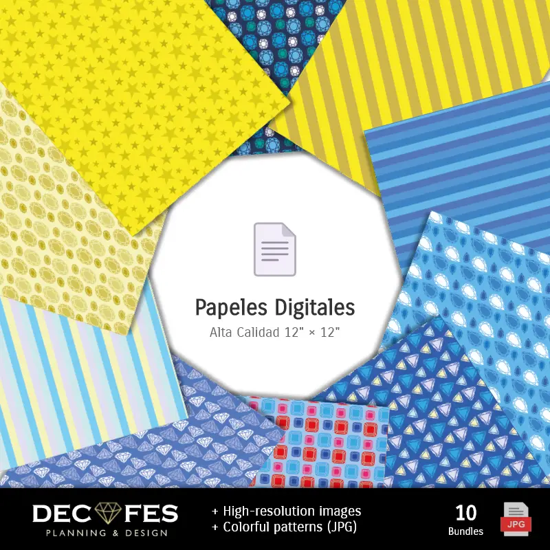 Collages | Papel Digital Ever After High - Imprimibles para Scrapbook y DIY