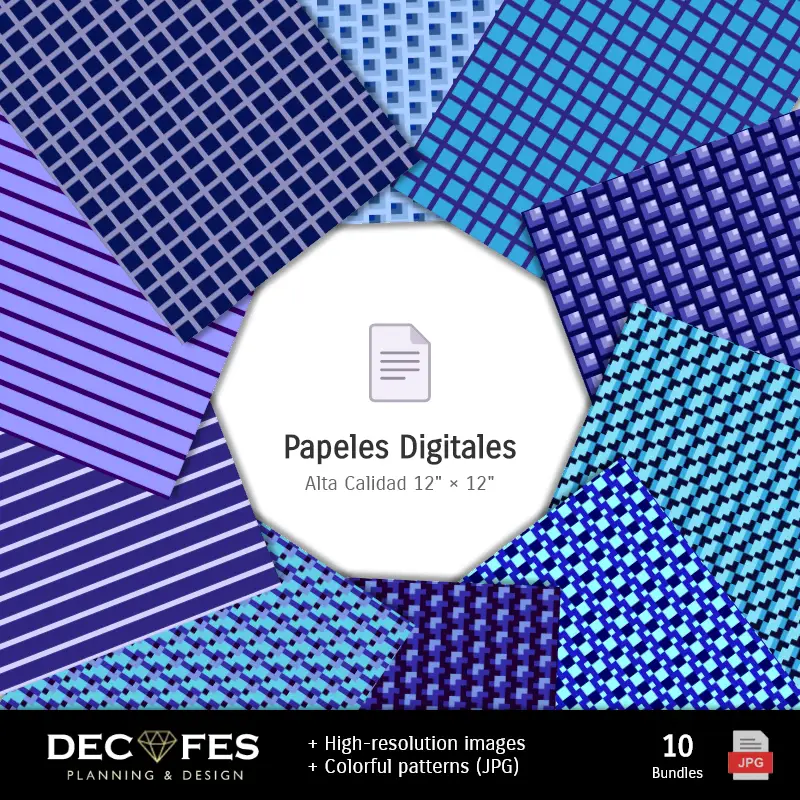 Fondos | Papel Digital Fortnite - Imprimibles para Scrapbook y DIY