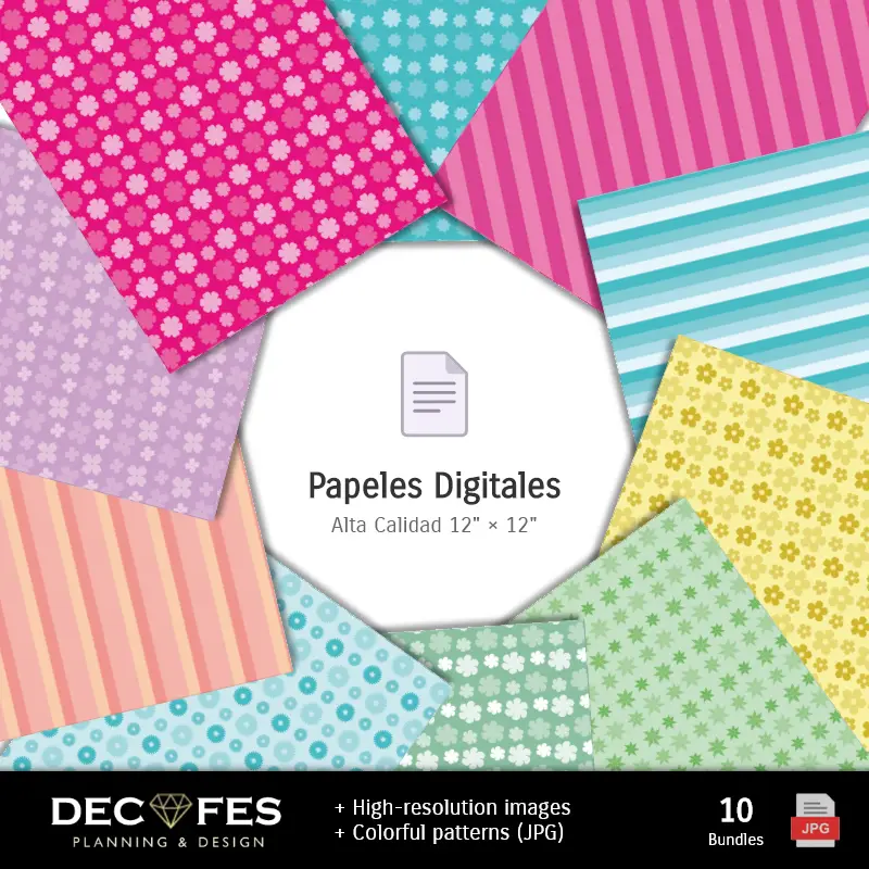 Personajes | Papel Digital Granjita - Imprimibles para Scrapbook y DIY
