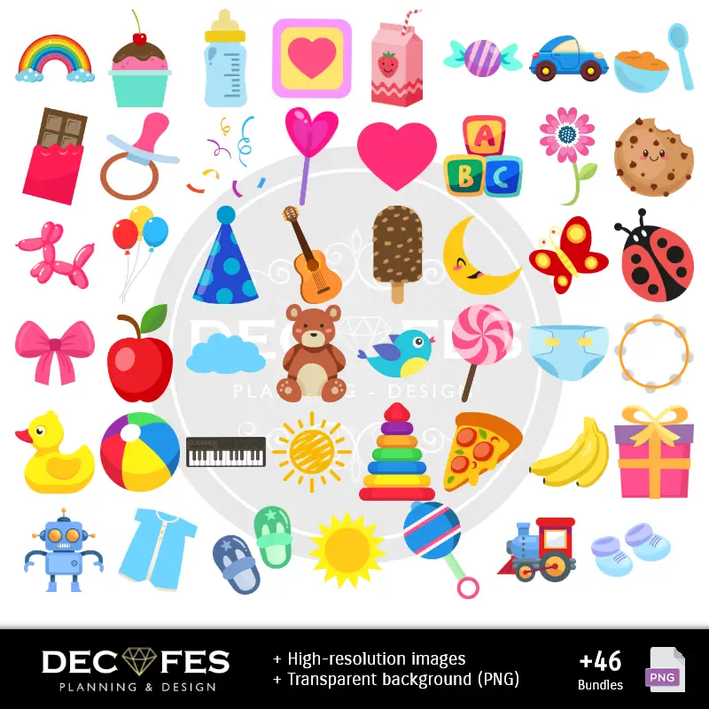 Accesorios | Papel Digital Liachacha - Imprimíveis para Scrapbooking e Projetos DIY