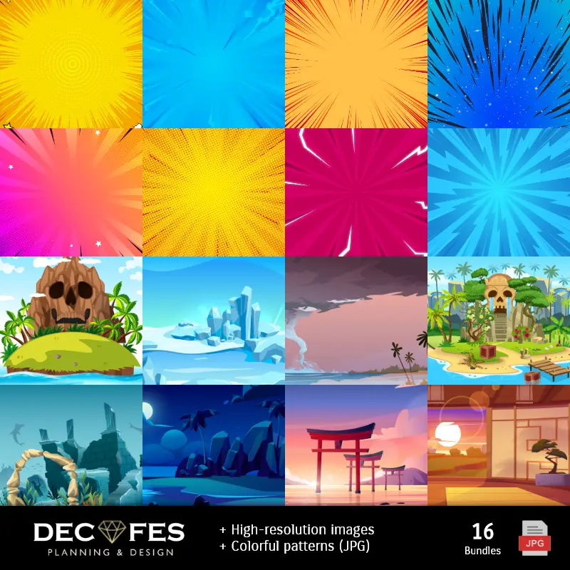 Fondos | Papel Digital One Piece - Imprimibles para Scrapbook y DIY