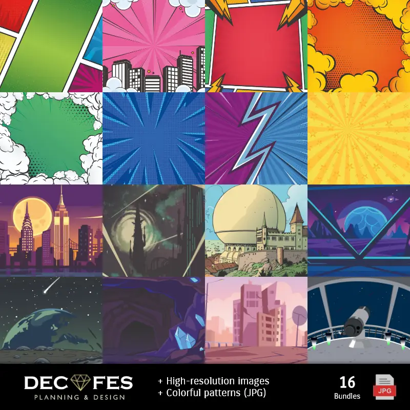 Números Temáticos | 数字纸 