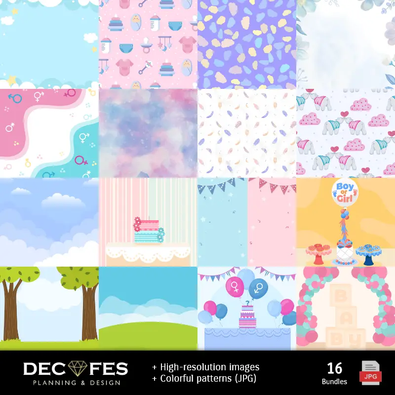 Fondos | Papier numérique Révélation - Imprimables pour scrapbooking et loisirs créatifs