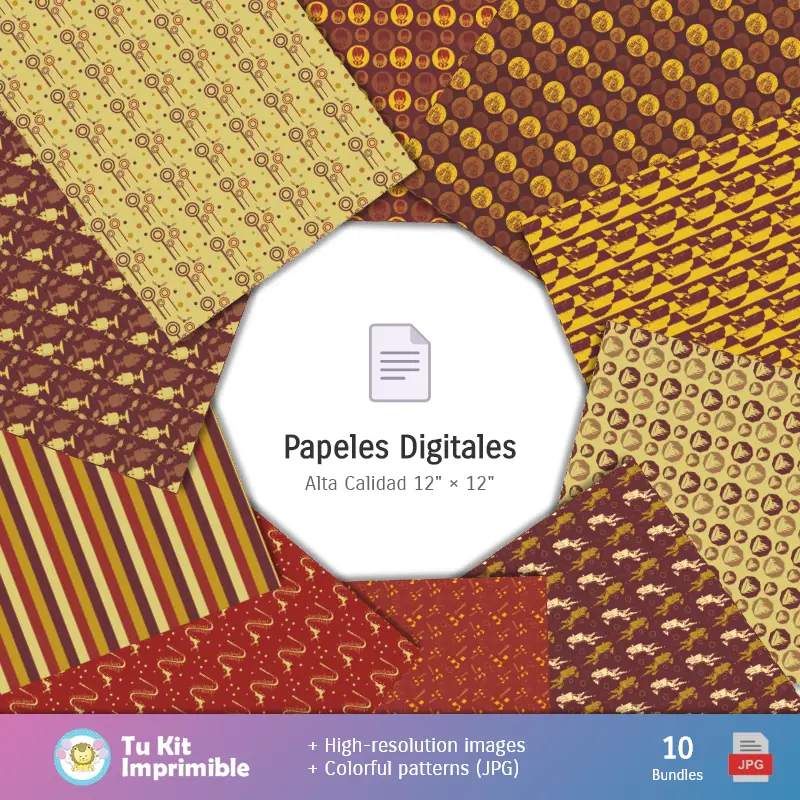 Números Temáticos | Papier peint Harry Potter - Papiers numériques