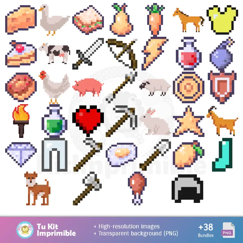 Accesorios | Papier peint Minecraft - Papiers numériques