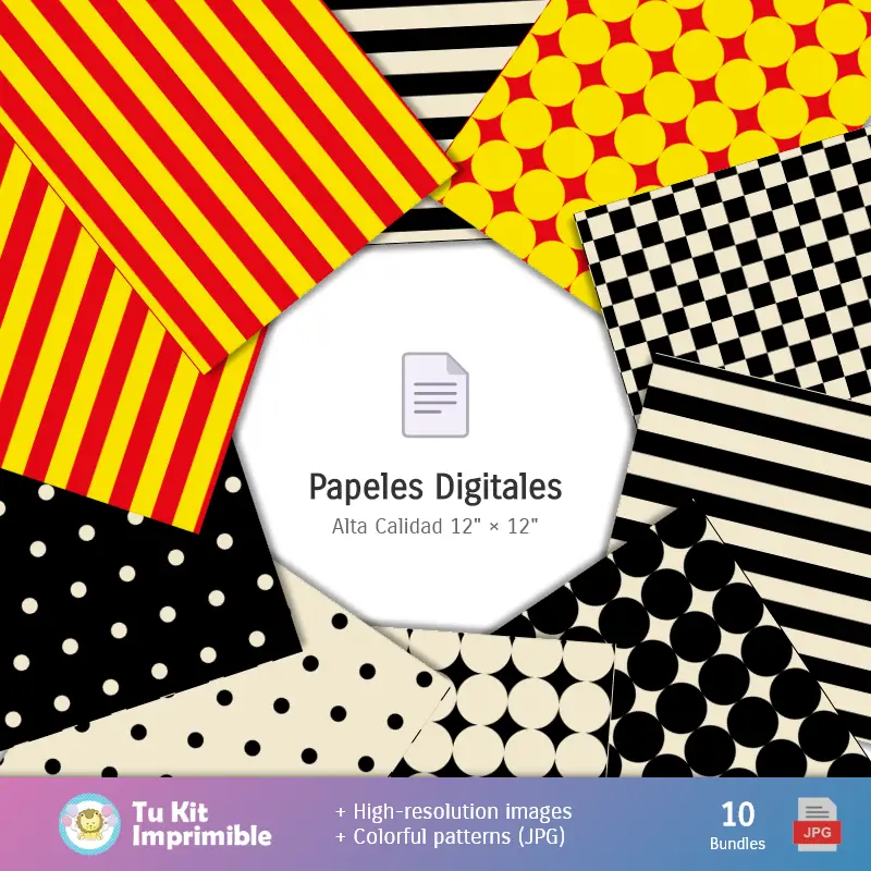 Números Temáticos | Papier peint - Papiers décoratifs numériques