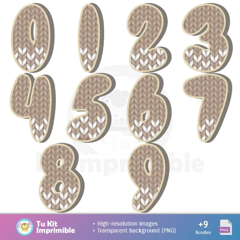 Accesorios | Patterns et textures d'alpaga - Scrapbook et kits pour fêtes