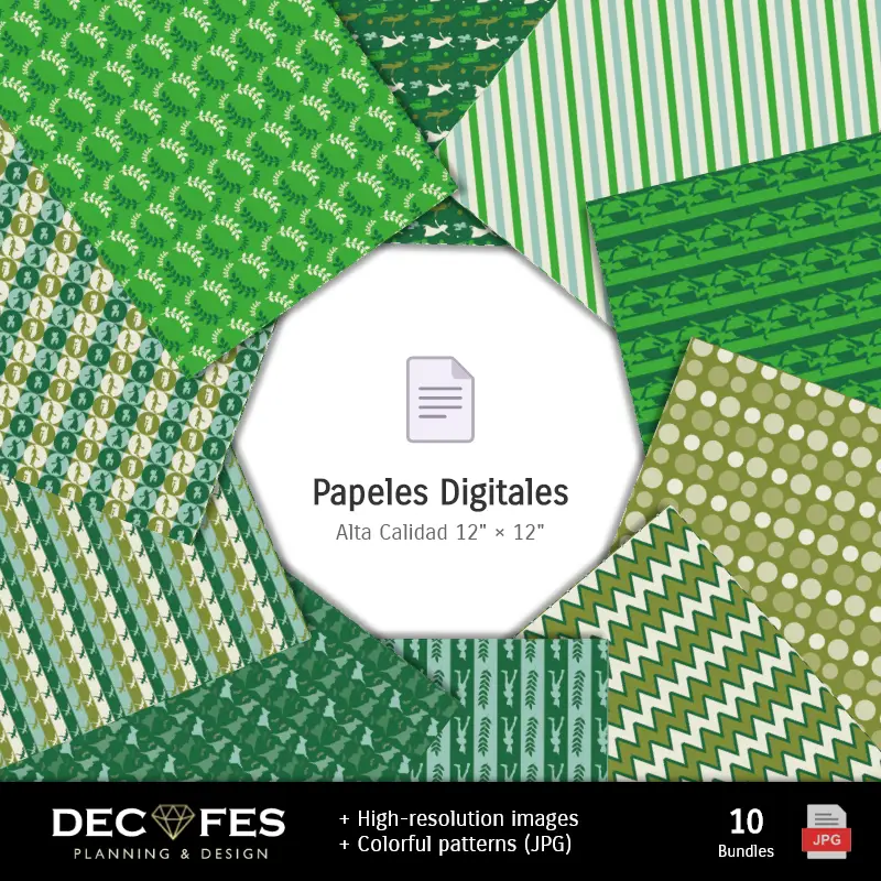 Collages | Papel Digital Peter Pan - Imprimíveis para Scrapbook e DIY