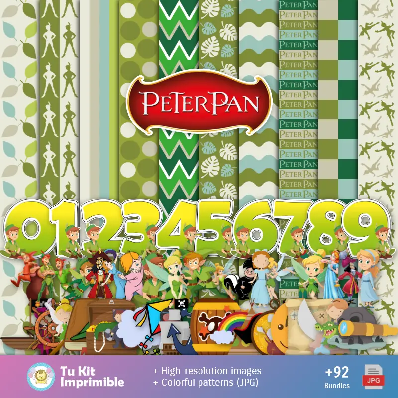 Peter Pan Sfondi - Decorazioni digitali
