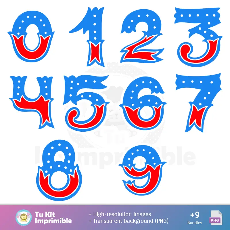 Números Temáticos | Pli Slim patterns and textures - Scrapbook and Party kits