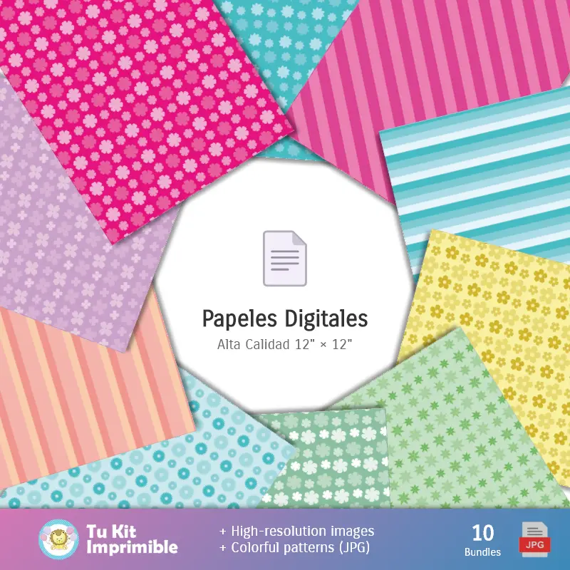 Collages | Promotion des grades et des textures - Scrapbook et kits de soirée