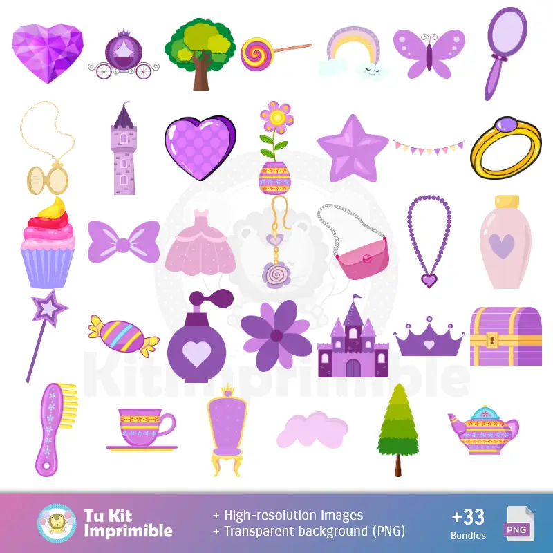 Accesorios | Rapunzel Wallpapers - Digital Decor Papers