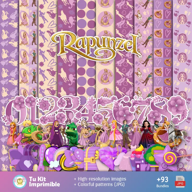 Обои Rapunzel - Digital Decor Papers