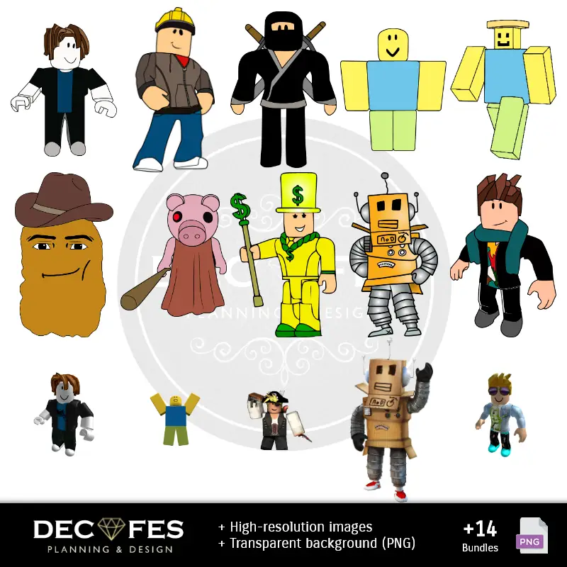 Personajes | Roblox Scrapbook - Conceptions imprimables pour les manuels