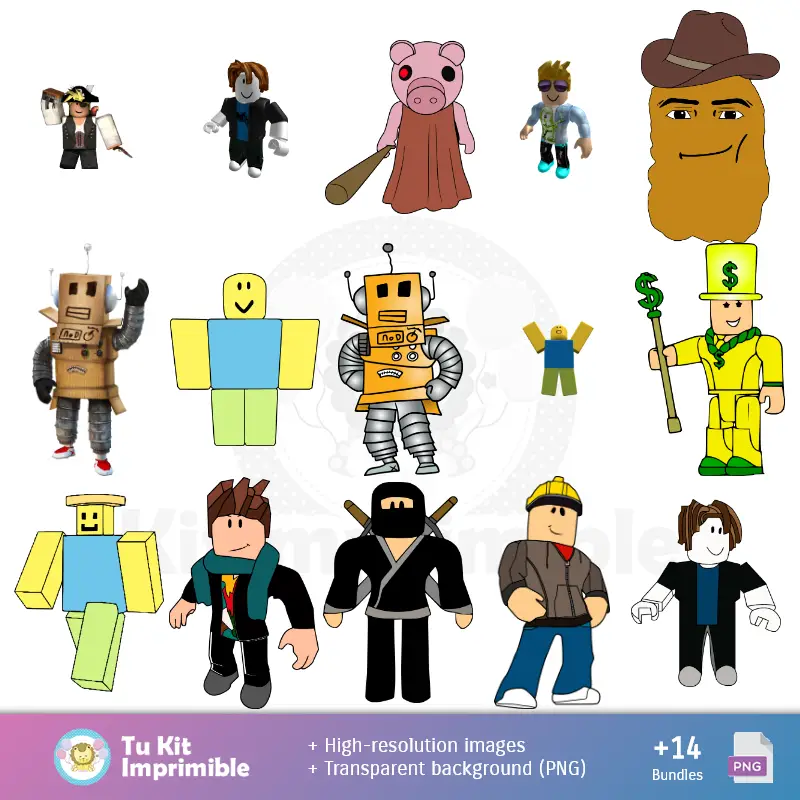 Personajes | Roblox Wallpapers - Digital Decor Papers