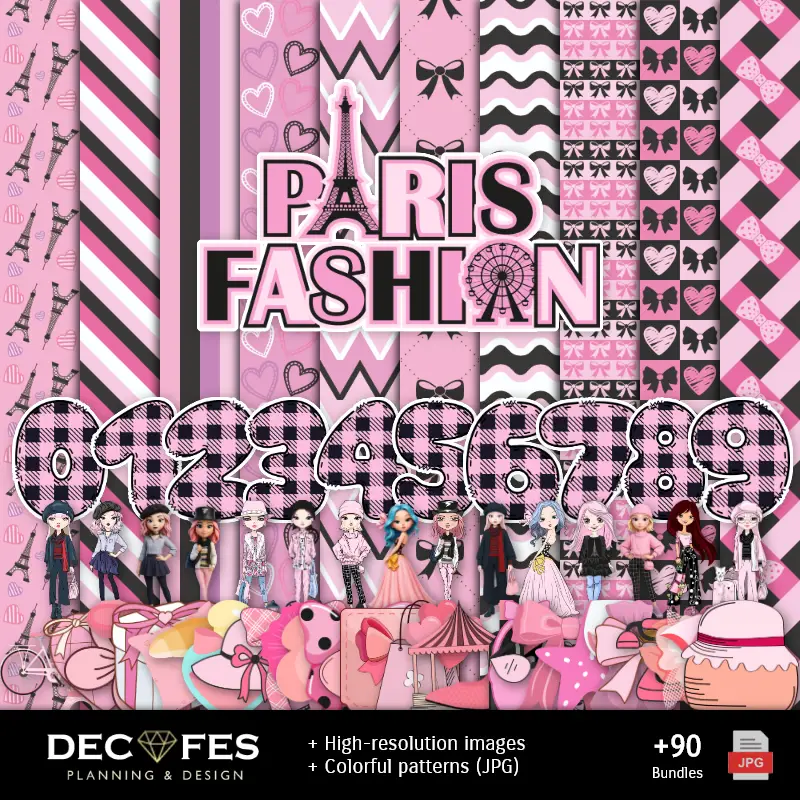 Schrapbook Paris - Printable Designs for Manualities