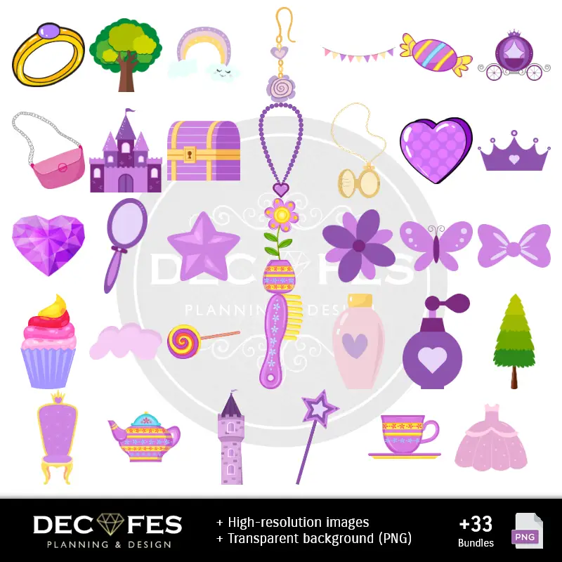 Accesorios | Scrapbook Rapunzel - Designs Imprimíveis para Manualidades